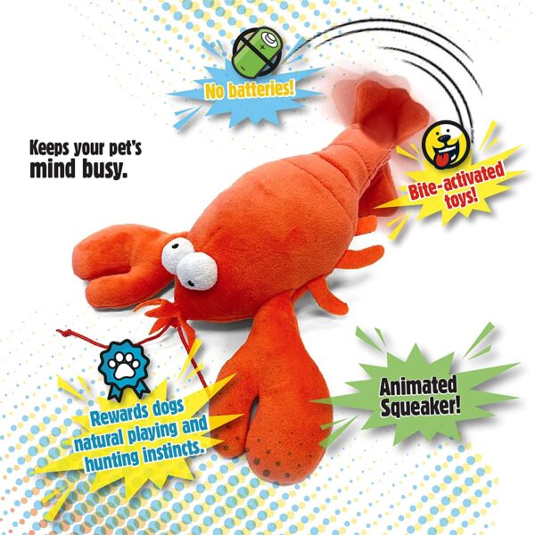 ตุ๊กตา ของเล่นสุนัข goDog Lobster ล็อบสเตอร์ ไซส์กลาง