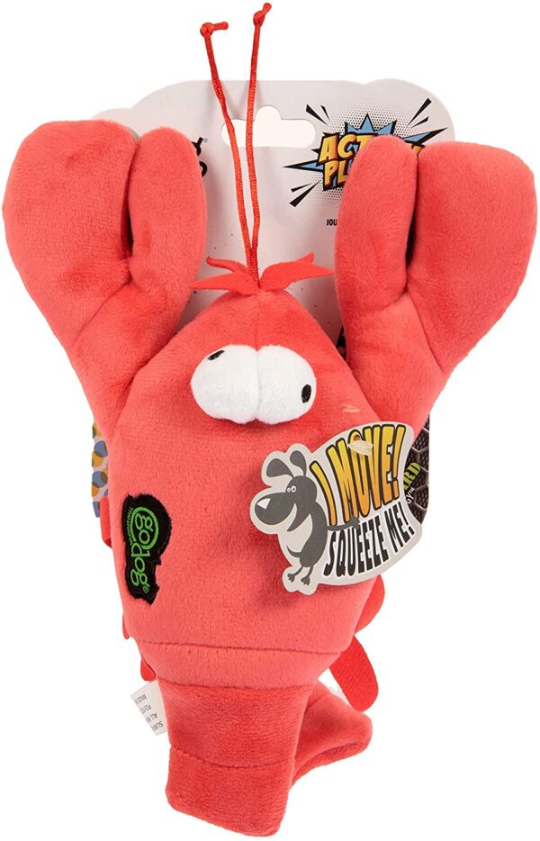 ตุ๊กตา ของเล่นสุนัข goDog Lobster ล็อบสเตอร์ ไซส์กลาง